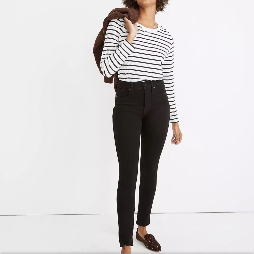 Madewell | 10" High-Rise Skinny Jeans in Simonson Wash: Heatrich Denim Edition